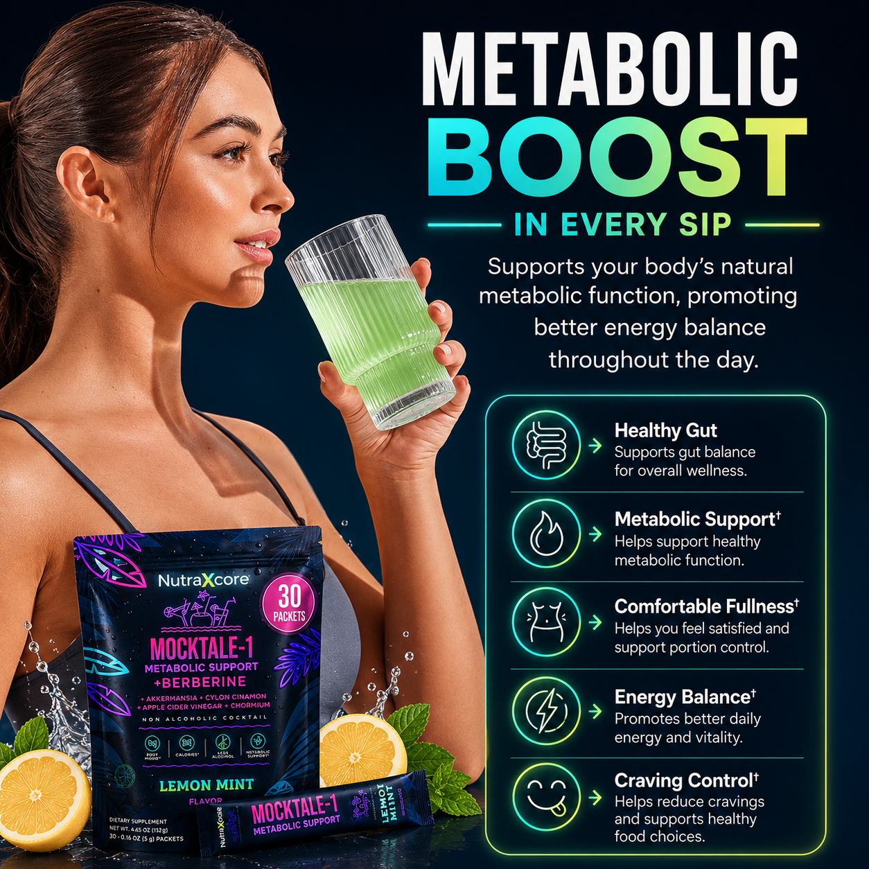 NutraXcore Mocktale-1™ Advanced Body Balance Formula